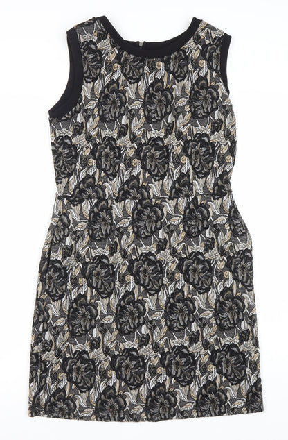 Next Women's Multicoloured Sheath Dress Size 12