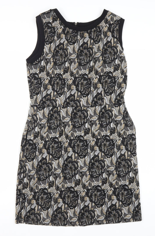 Next Women's Multicoloured Sheath Dress Size 12