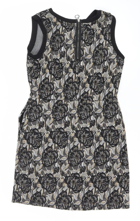 Next Women's Multicoloured Sheath Dress Size 12