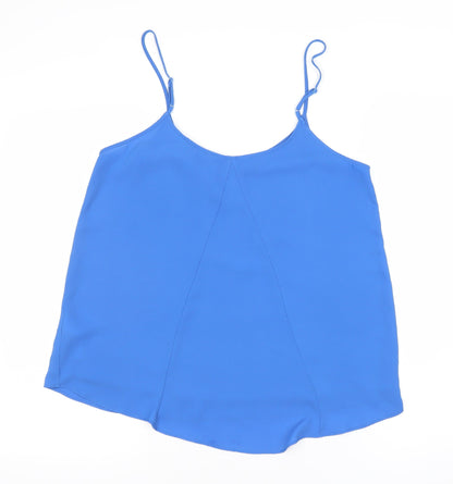 Womens UK Size 12 Oasis Blue Camisole Blouse