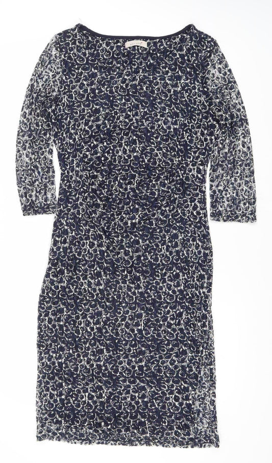 Marks and Spencer Women's Blue Sheath Dress Size 14