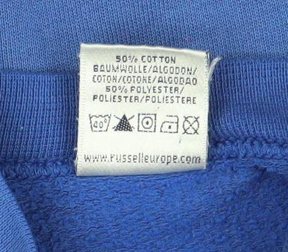Mens UK Size S Lee Blue Pullover Sweatshirt