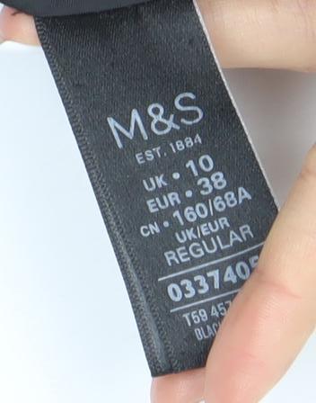 Marks and Spencer Women's Grey Plaid Skirt Size 10