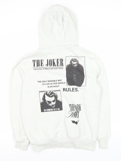 The Dark Knight Trilogy Unisex White XS Hoodie