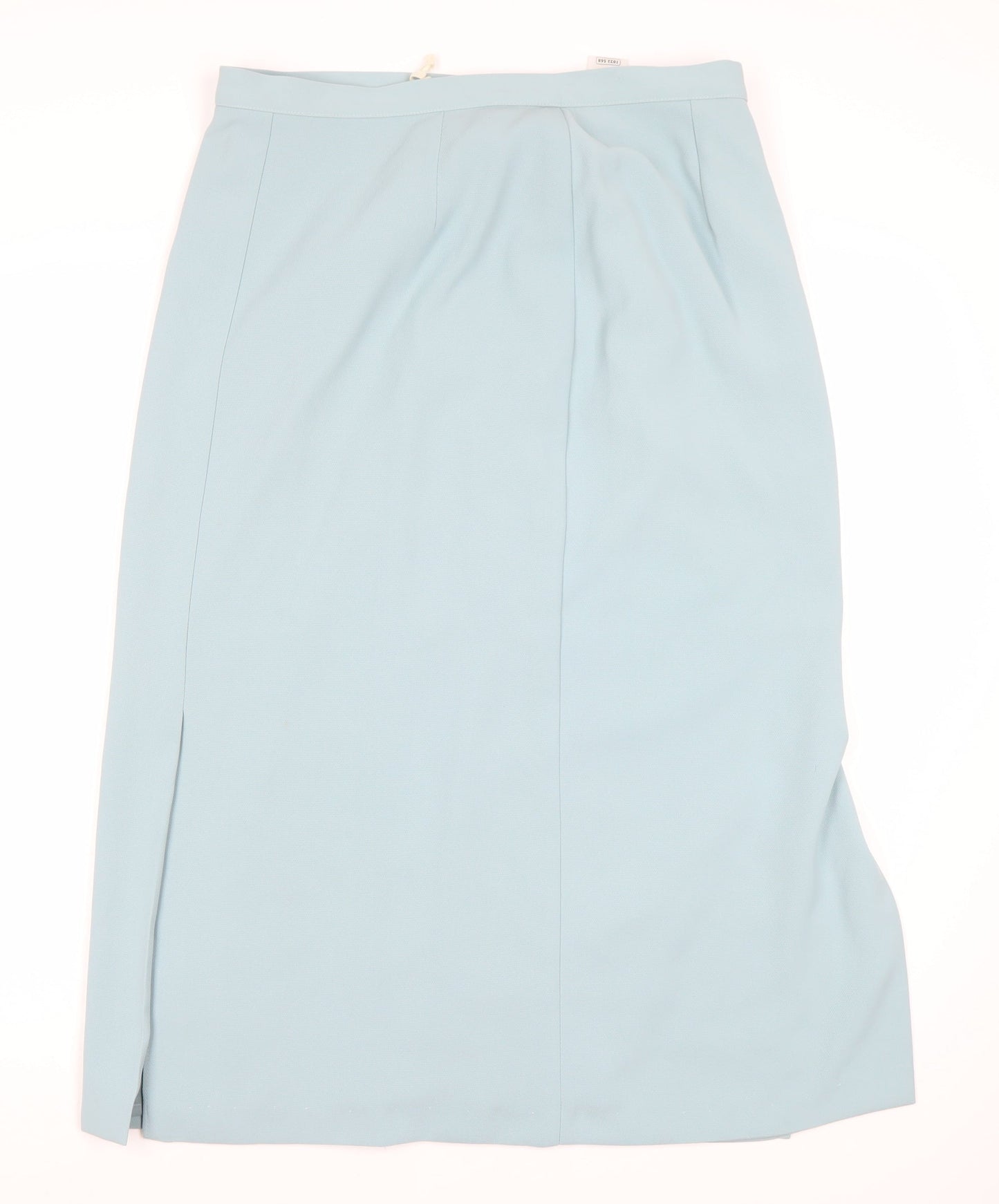 Marks and Spencer Women's Blue Midi Pencil Skirt Size 18