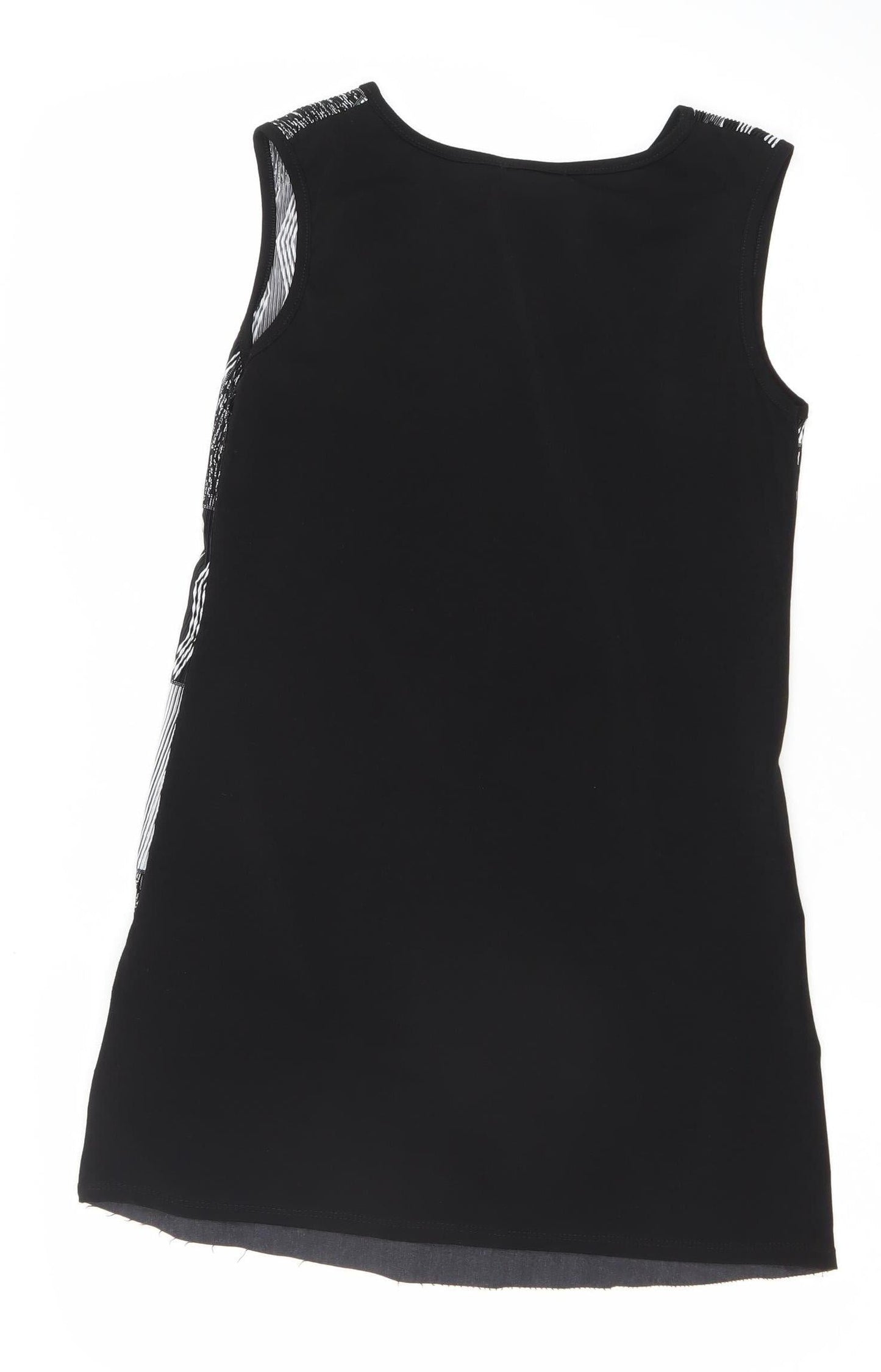 New Collection Italy Women's Black Geometric Casual Dress