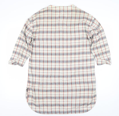 Seasalt Cornwall Women's Multicoloured Check Tunic - Size 8
