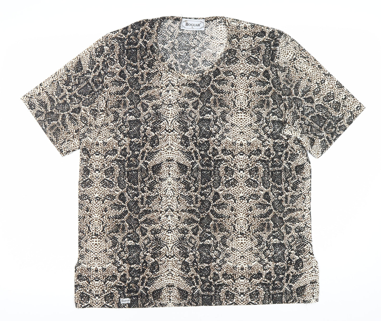 Boguar Women's Multicoloured Animal Print Top