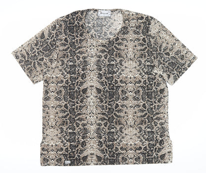 Boguar Women's Multicoloured Animal Print Top