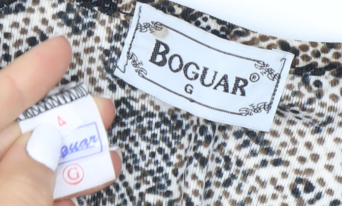 Boguar Women's Multicoloured Animal Print Top