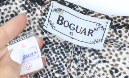 Boguar Women's Multicoloured Animal Print Top