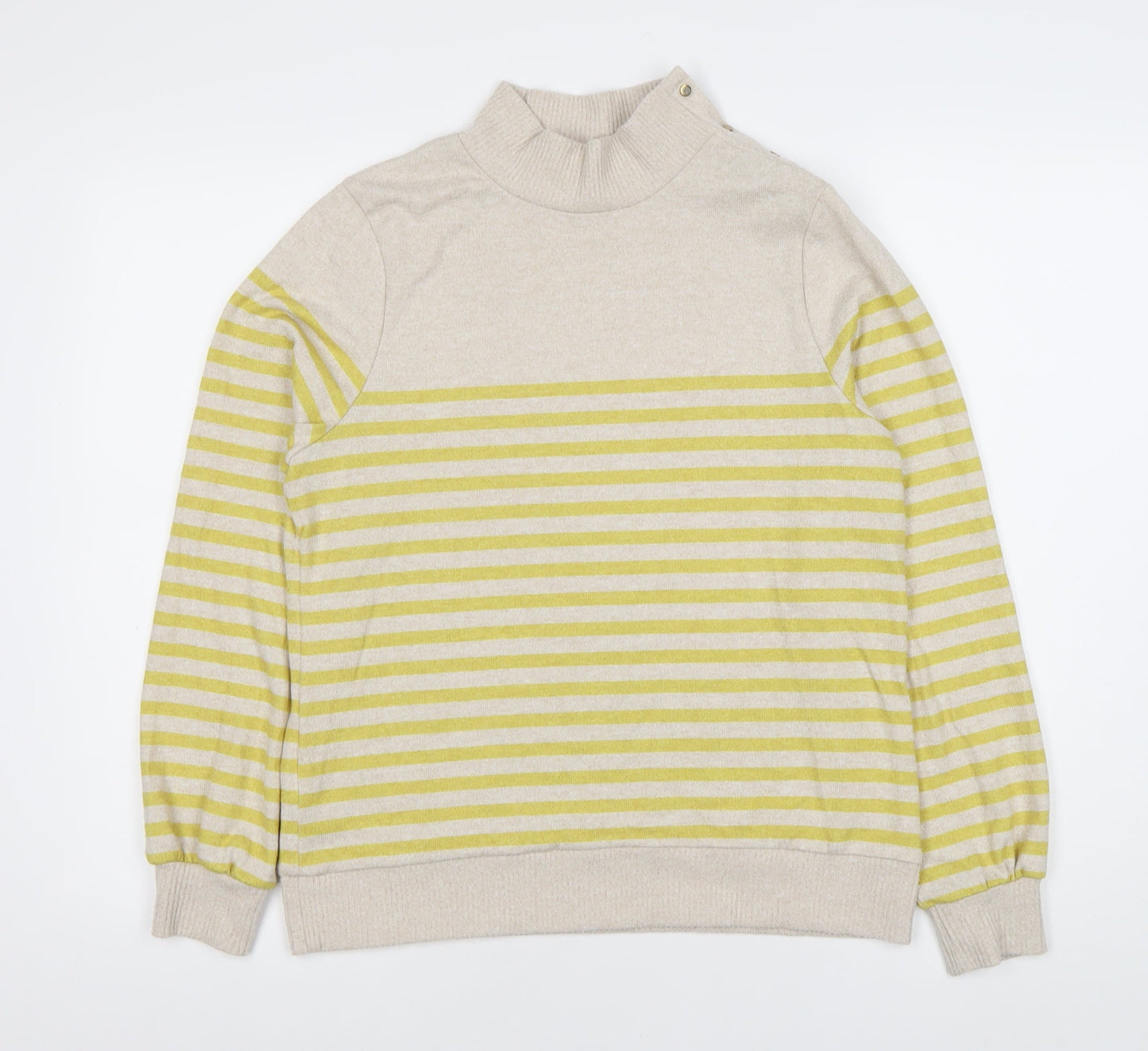 Womens UK Size 14 NEXT Beige Pullover Jumper
