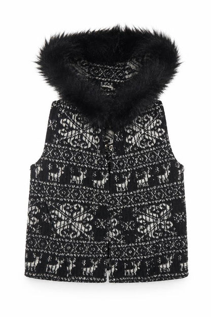 Womens UK Size M Zara Black Gilet