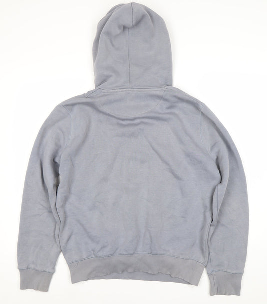 Mens UK Size M French Connection Grey Pullover Hoodie