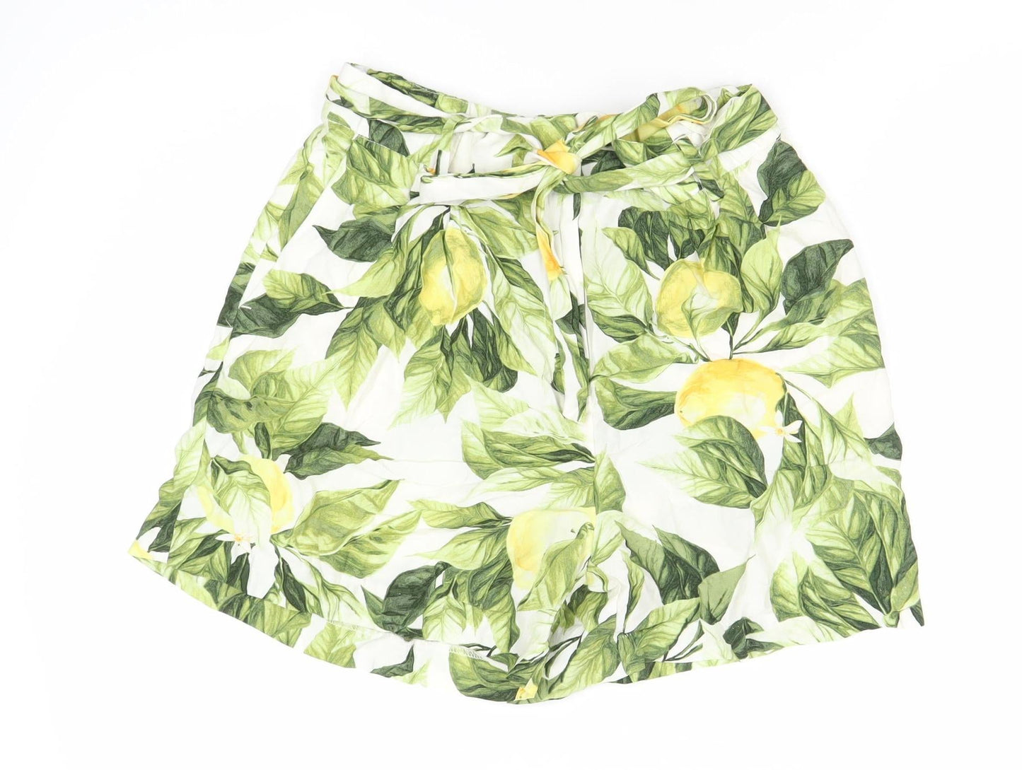 H&M Women’s Multicoloured Floral Shorts Size 14