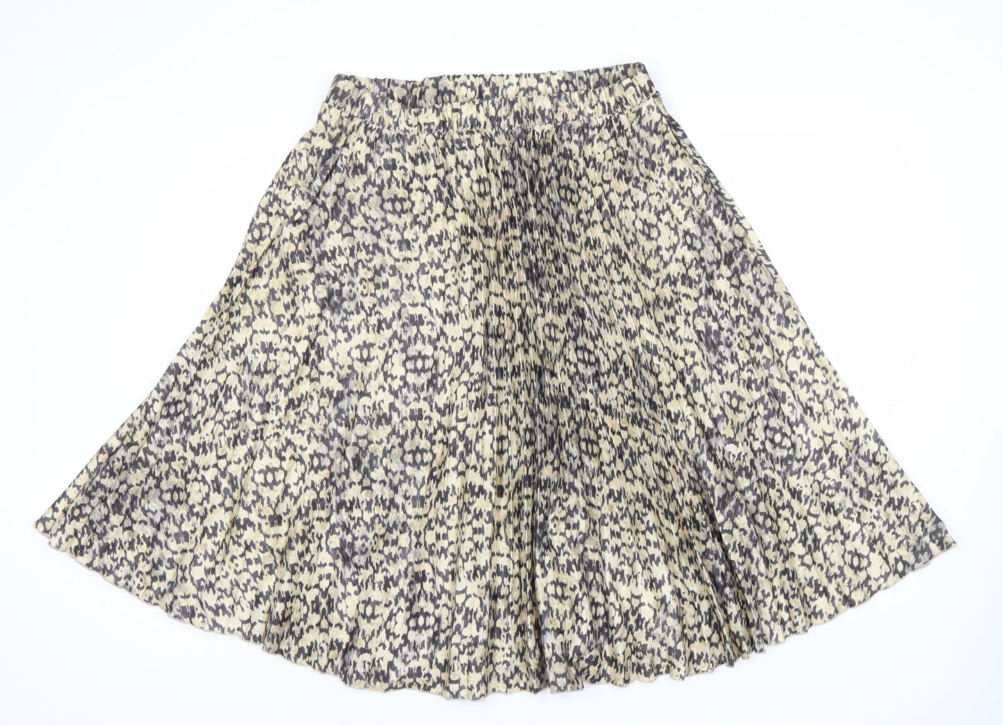H&M Women's Multicoloured L A-Line Animal Print Skirt
