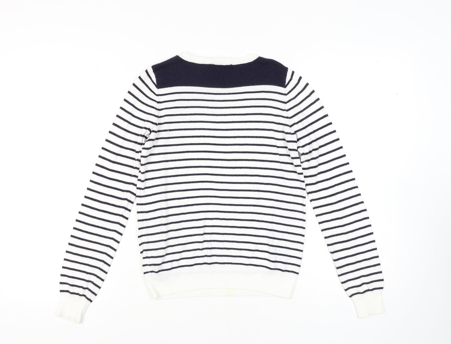 Womens UK Size XS Oasis White Pullover Jumper