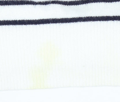 Womens UK Size XS Oasis White Pullover Jumper