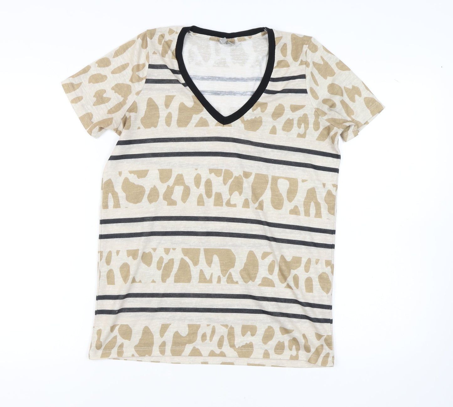 Womens UK Size 6 ASOS Beige  T-Shirt