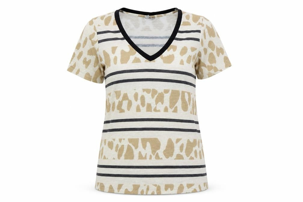 Womens UK Size 6 ASOS Beige  T-Shirt