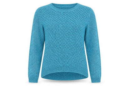 Womens UK Size 14 Marks and Spencer Blue Pullover Jumper