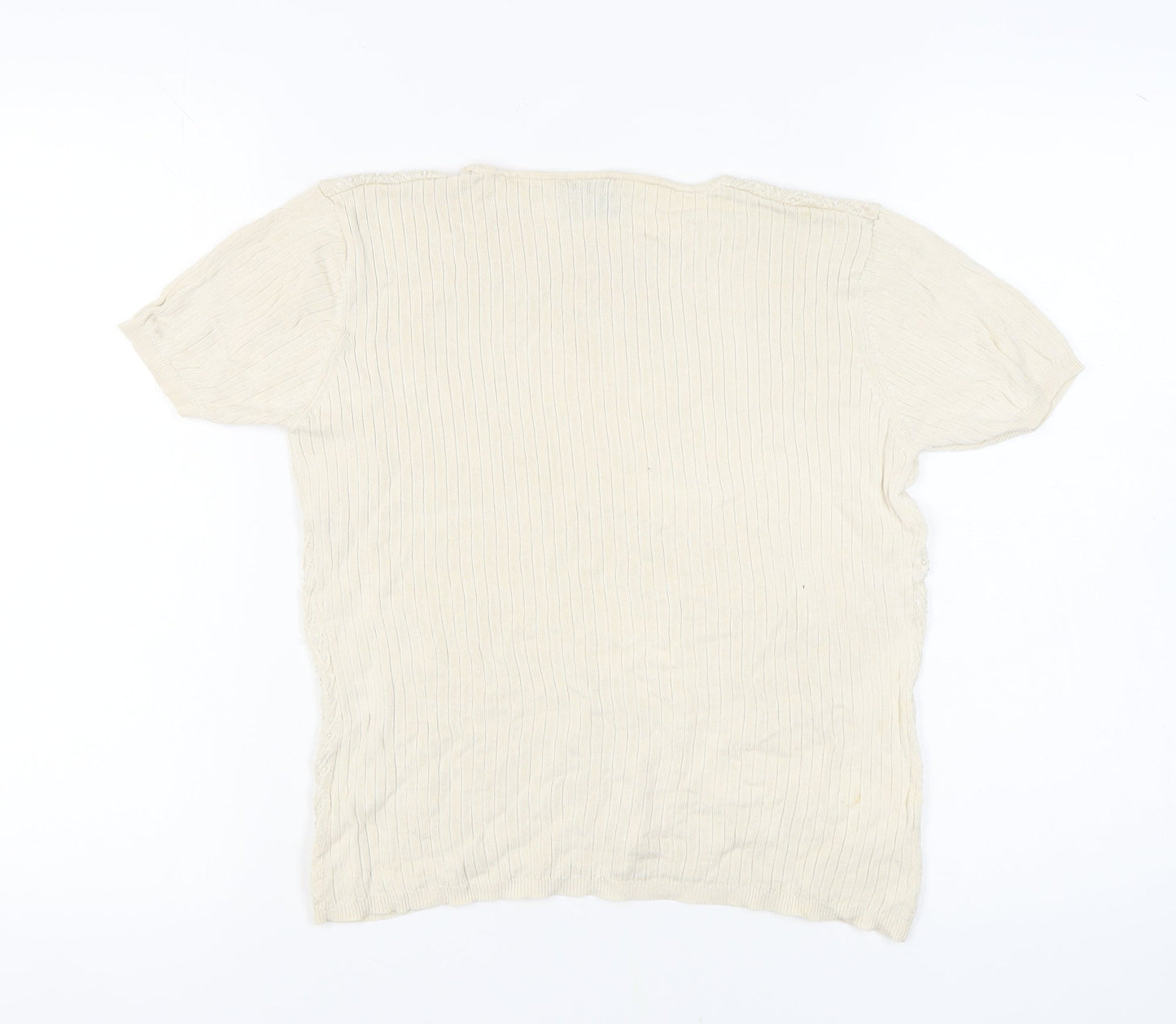 Alexon Women's Beige Silk Top, Size 16/18