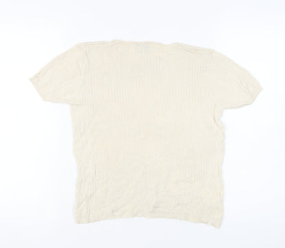 Alexon Women's Beige Silk Top, Size 16/18