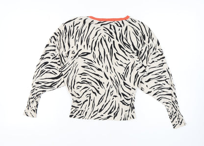 Womens UK Size Small Marks and Spencer Multicoloured Pullover Jumper