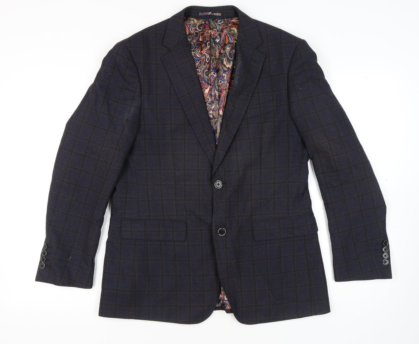 Mens UK Size 40 Skopes Regular Blue Suit Jacket