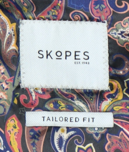 Mens UK Size 40 Skopes Regular Blue Suit Jacket
