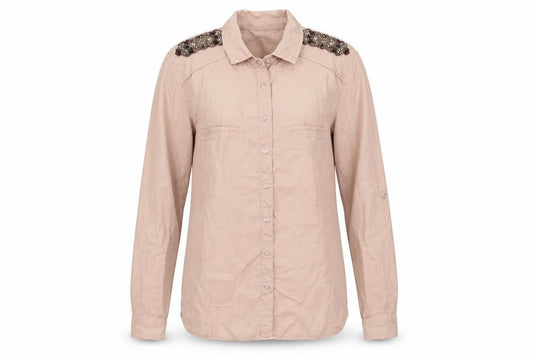 Womens UK Size 14 Promod Beige  Button-Up