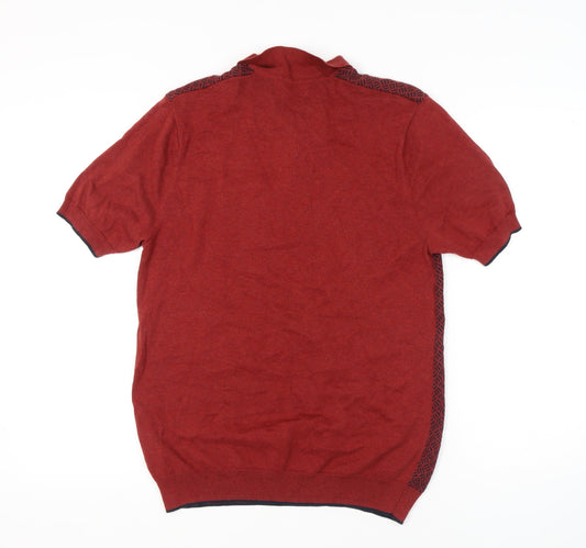 Marks and Spencer Men's Red M Pullover Jumper