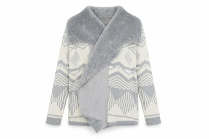 Womens UK Size M Oasis Grey Cardigan Jumper