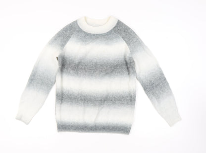 Womens UK Size S Marks and Spencer Grey Pullover Jumper