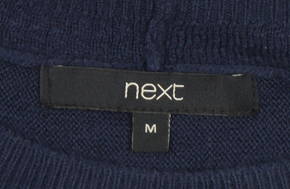 Womens UK Size M NEXT Blue Pullover Jumper