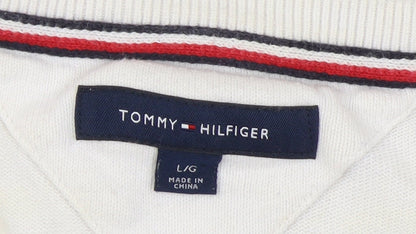 Tommy Hilfiger Men's White L Pullover Jumper