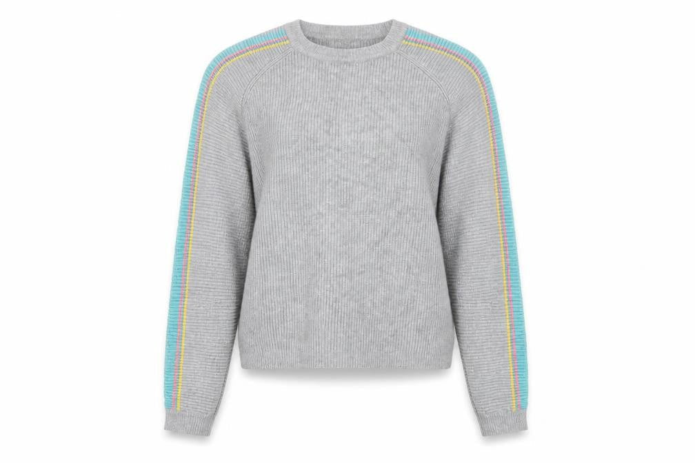 Womens UK Size M Pull&Bear Grey Pullover Jumper