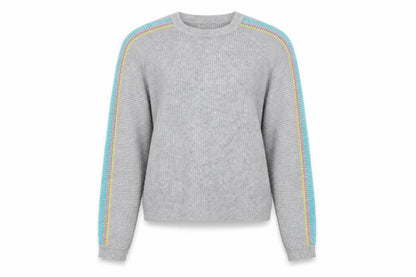 Womens UK Size M Pull&Bear Grey Pullover Jumper