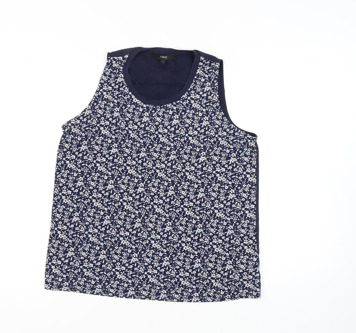 Womens UK Size 12 NEXT Blue  Tank