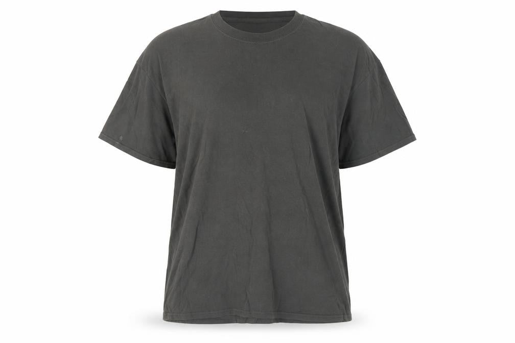 Front view of Boohoo Black T-Shirt, unisex adults, medium, california theme