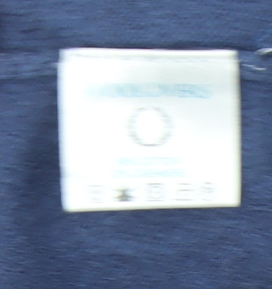 Woolovers Men's Blue Striped Pullover Jumper, L