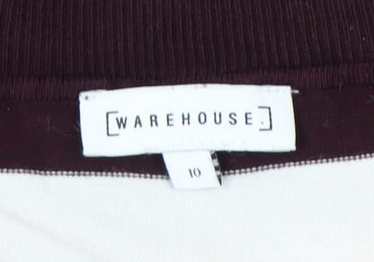 Womens UK Size 10 Warehouse Multicoloured Pullover Jumper