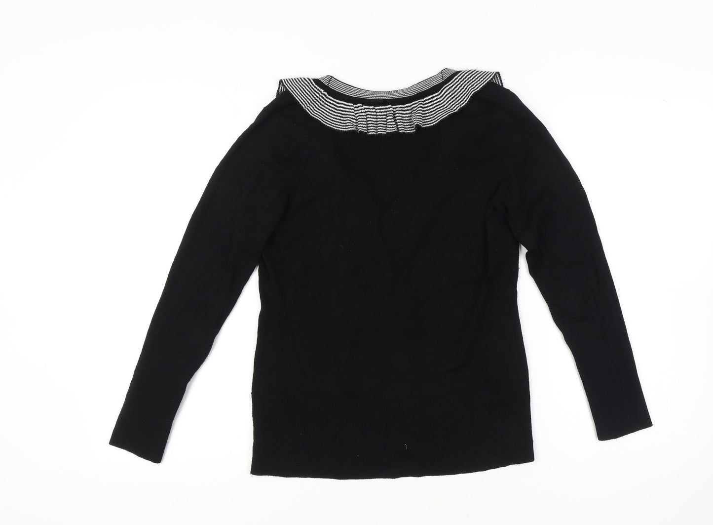 Womens UK Size L Linea Black Cardigan Jumper