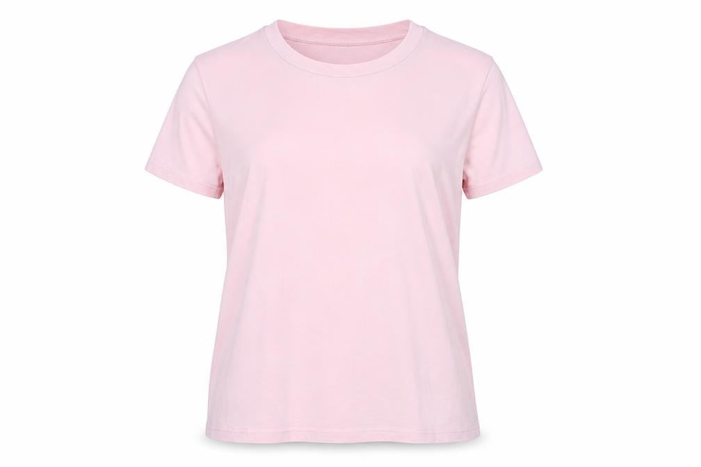 Womens UK Size M Monki Pink Basic T-Shirt