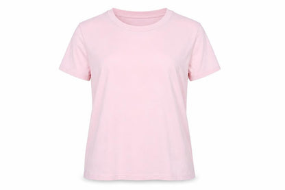 Womens UK Size M Monki Pink Basic T-Shirt