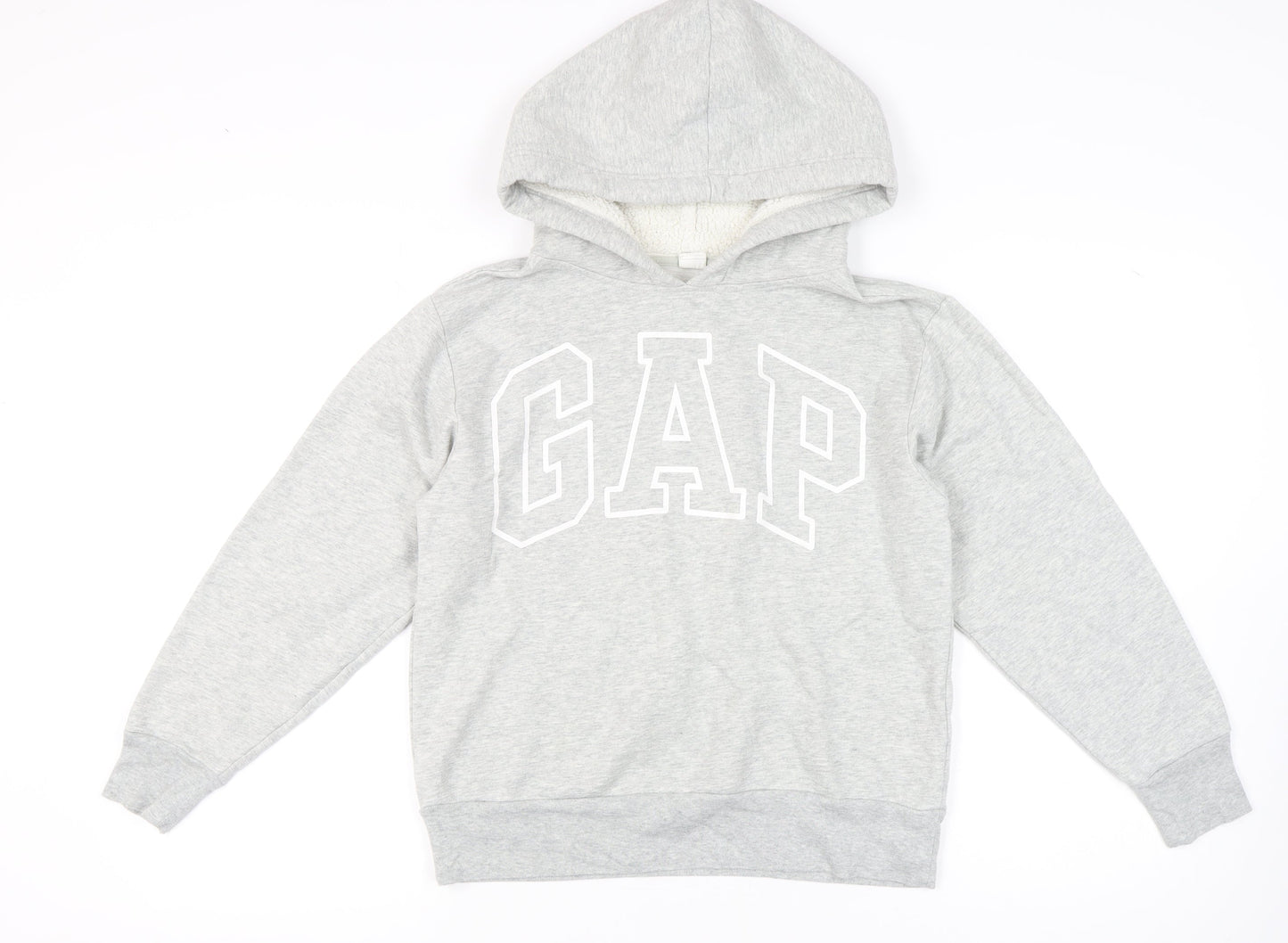 GAP Grey Unisex Hoodie S - Comfortable Casual Wear