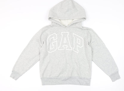GAP Grey Unisex Hoodie S - Comfortable Casual Wear