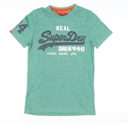 Superdry Men's XS Green Vintage Graphic T-Shirt