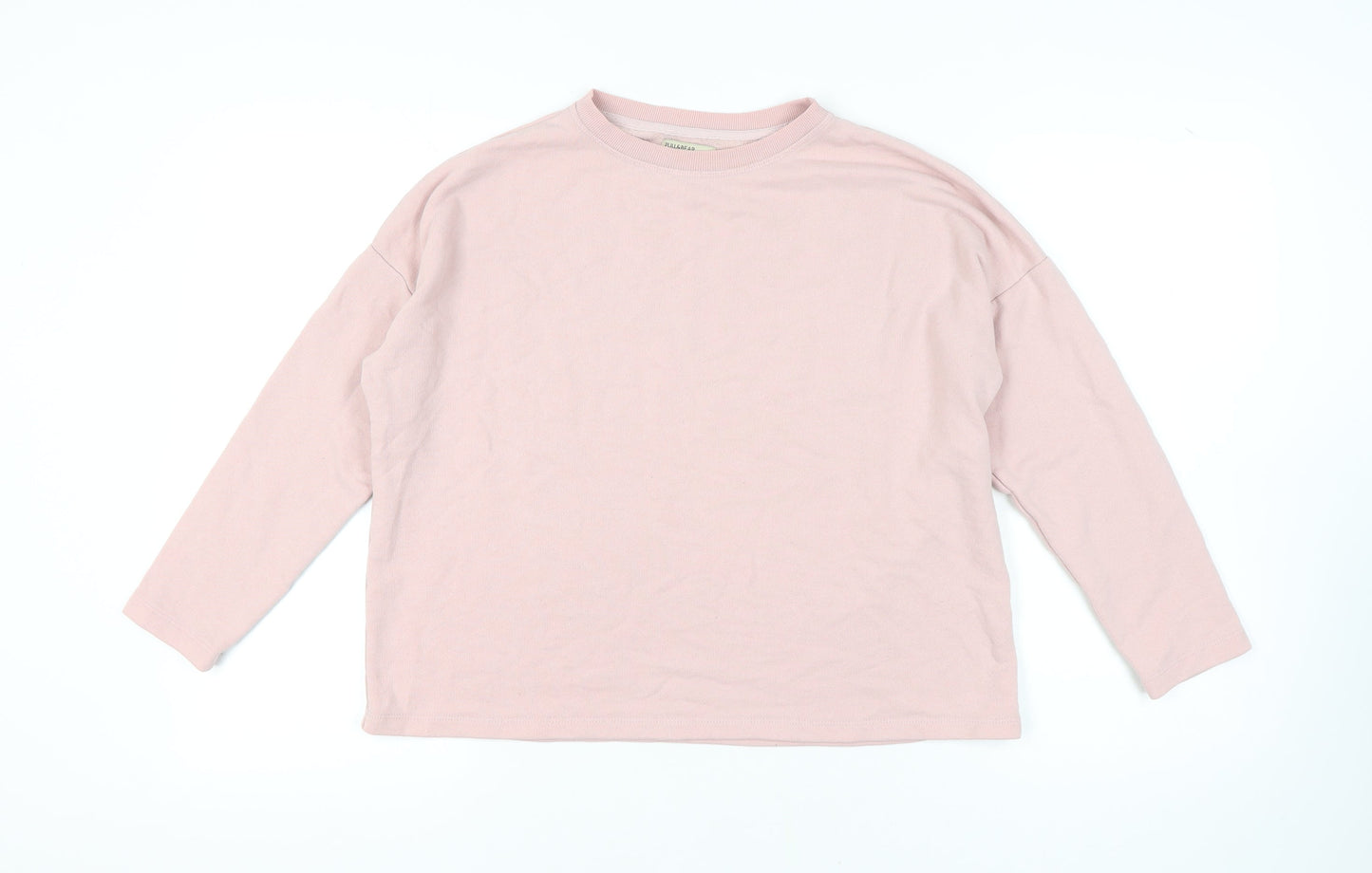 Womens UK Size S Pull&Bear Pink Pullover Sweatshirt