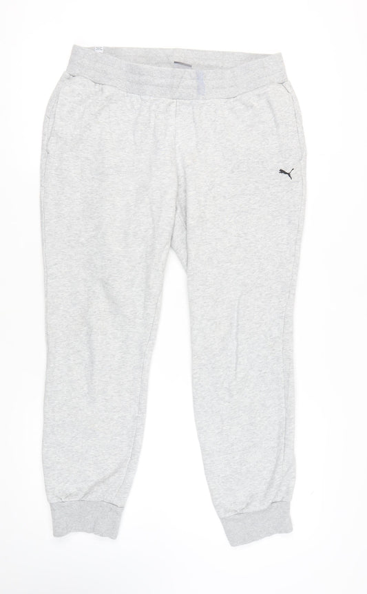 Puma Men's Grey Joggers XL